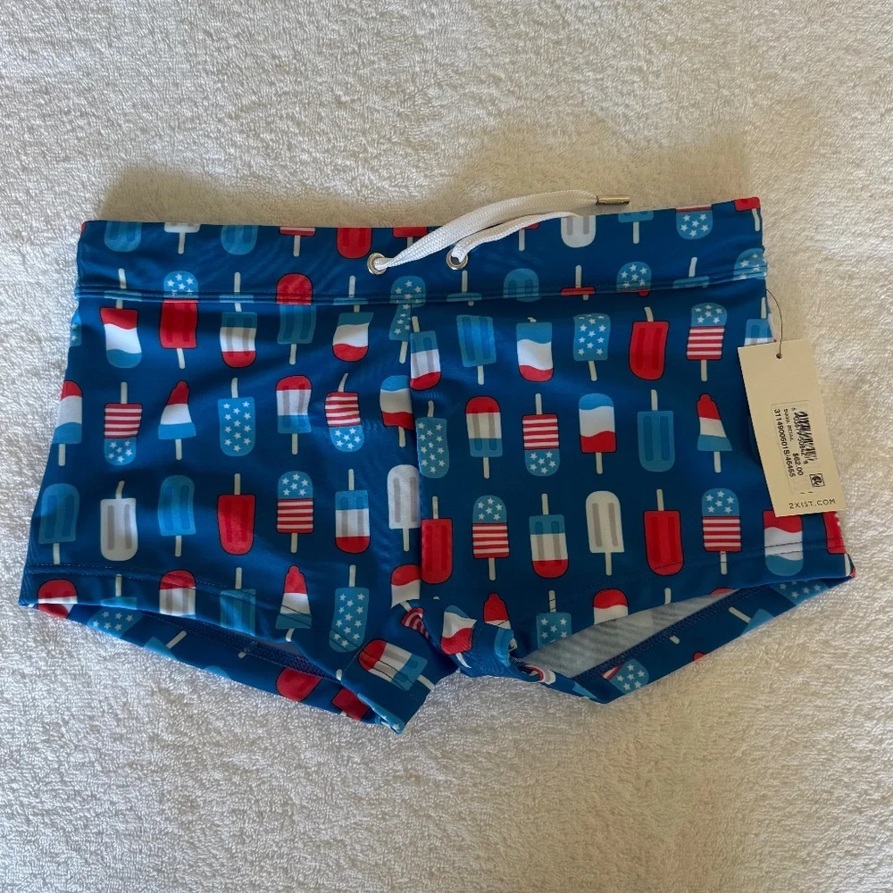 🐠🍦 Double the Fun! 2(X)IST Swim Trunk Cabo Set - NWT Small 🍦🐠 - Picture 7 of 9